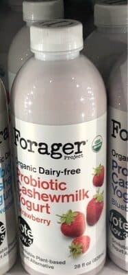 Strawberry Organic Dairy-Free Probiotic Cashewmilk Yogurt