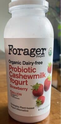 Strawberry Organic Dairy-Free Probiotic Cashewmilk Yogurt