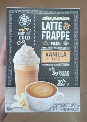 Ultra premium Latte Frappe mix