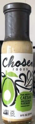 Unsweetened Caesar Dressing & Marinade Pure Avocado Oil