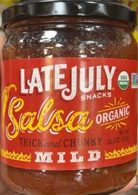 Thick and Chunky Mild Organic Salsa