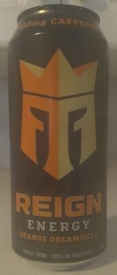 Orange Dreamsicle Energy Drink