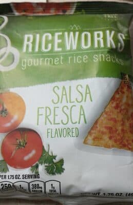 Salsa Fresca Flavored Gourmet Rice Snacks