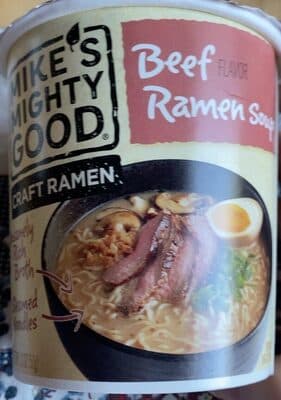 Ramen Soup, Beef