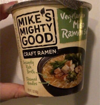 Vegetarian Miso Ramen Soup