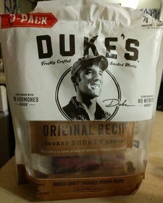 Original Recipe Smoked Shorty Sausages