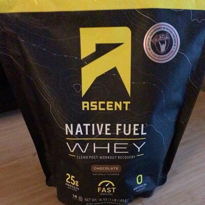Chocolate Flavored Whey Protein Powder Blend