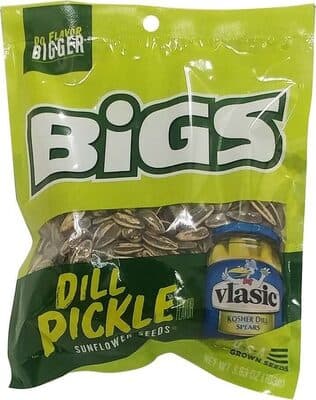 Dill Pickle Flavor Sunflower Seeds