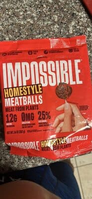 Impossible Homestyle Meatballs