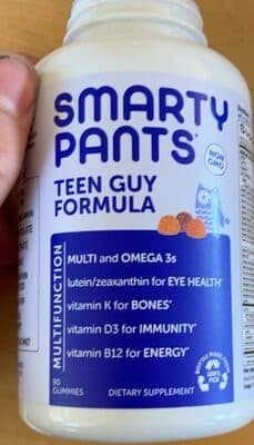 Smarty pants teen guy formula