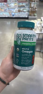 Smartypants Organics Vegetarian Gummies Prenatal Formula