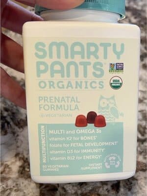 SmartyPants Organics Vegetarian Gummies Prenatal Formula