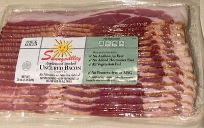 Applewood smoked Uncured Bacon