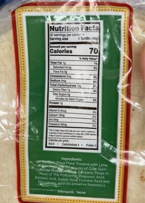 Corn Tortillas