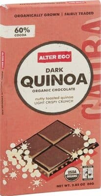 Quinoa Crunch Organic Deep Dark Chocolate