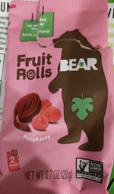Raspberry Real Fruit Bear
