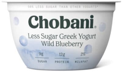 Wild Blueberry Less Sugar Low-Fat Greek Yogurt