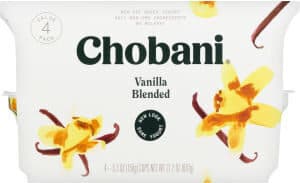 Vanilla Blended Non-Fat Greek Yogurt