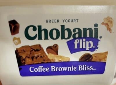 Coffee Low-Fat Greek Yogurt With Biscotti Cookies, Milk Chocolate, & Mocha Brownies, Coffee Brownie Bliss