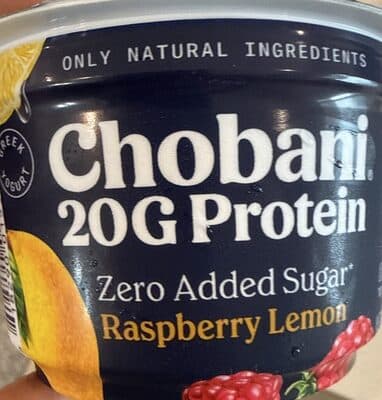 Raspberry Lemon Greek Yogurt