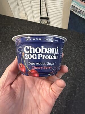 Lowfat Greek Yogurt Cherry Berry