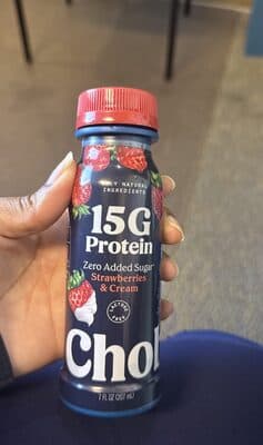 Strawberries & Cream Protein Shake