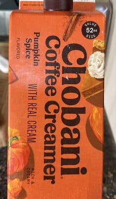 Pumpkin Spice Coffee Creamer