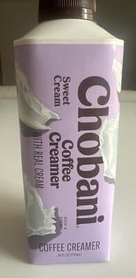 Chobani Sweet Cream Coffee Creamer