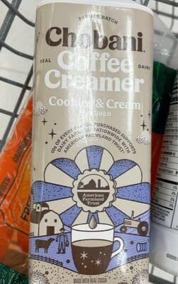 Cookies & Cream Flavored Coffee Creamer