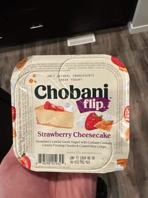 Chobani Flip Strawberry Cheesecake
