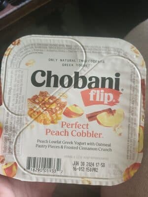 Perfect peach cobbler