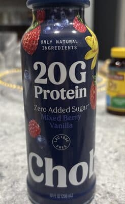 Mixed Berry Vanilla Protein Drink