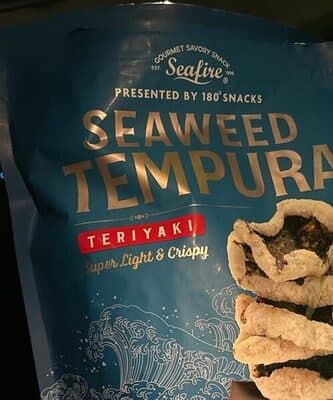 Teriyaki Seaweed Tempura Chips
