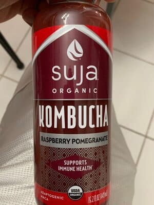 Raspberry Pomegranate Kombucha