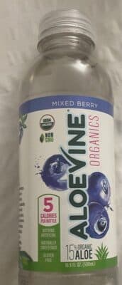 Mixed Berry Pulp Free Aloe Beverage With Antioxidants