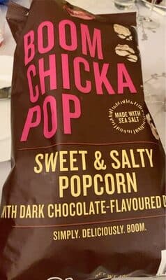 Dark Chocolate Flavored Drizzled Sea Salt Kettle Corn