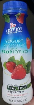 Strawberry Flavored Yogurt Smoothie