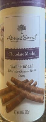 Chocolate Mocha Wafer Rolls