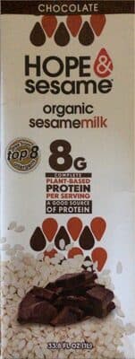 Chocolate Organic Sesame Milk