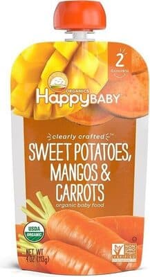 Organic clearly crafted stage baby food sweet potatoes
