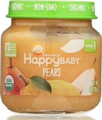 Happybaby organics pears