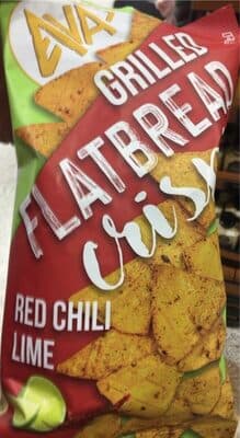 Red Chili Lime Grilled Flatbread Crisps