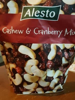 ORCHARD VALLEY HARVEST, CRANBERRY ALMOND CASHEW TRAIL MIX