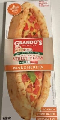 Margherita Hand-Crafted Street Pizza