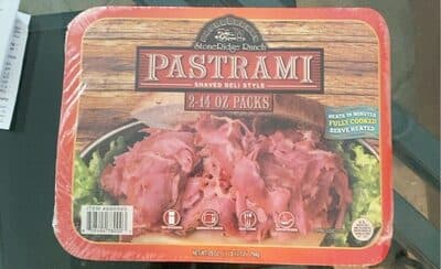 Pastrami Shaved Deli Style