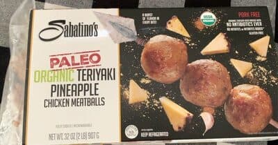 Organic Teriyaki Pineapple Chicken Meatballs
