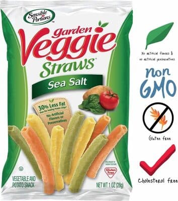 Sea Salt Vegetable and Potato Snack