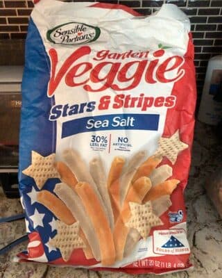 Sea Salt Stars & Stripes Vegetable & Potato Snack