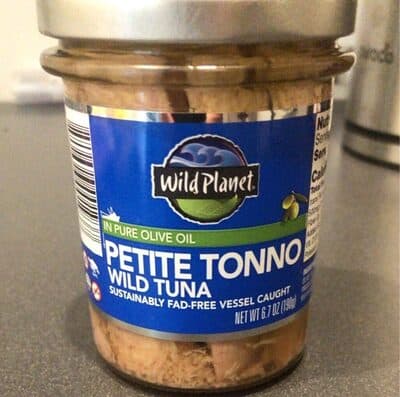 PETITE TONNO WILD TUNA IN PURE OLIVE OIL