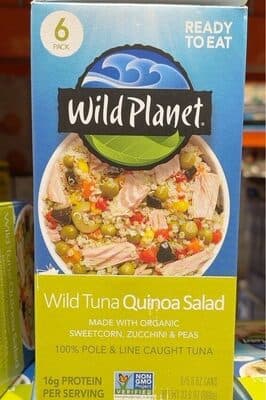 Wild Tuna Quinoa salad
